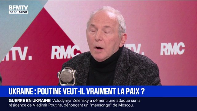 Attaque de drones contre la résidence de Vladimir Poutine: L'intérêt de Vladimir Poutine de mentir dans cette affaire est parfaitement clair , pour Bernard Guetta, député européen Renew