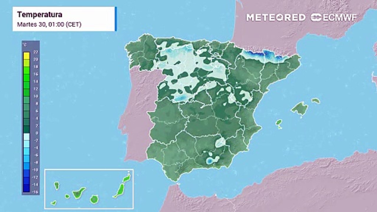 El Año Nuevo comenzará con heladas generalizadas