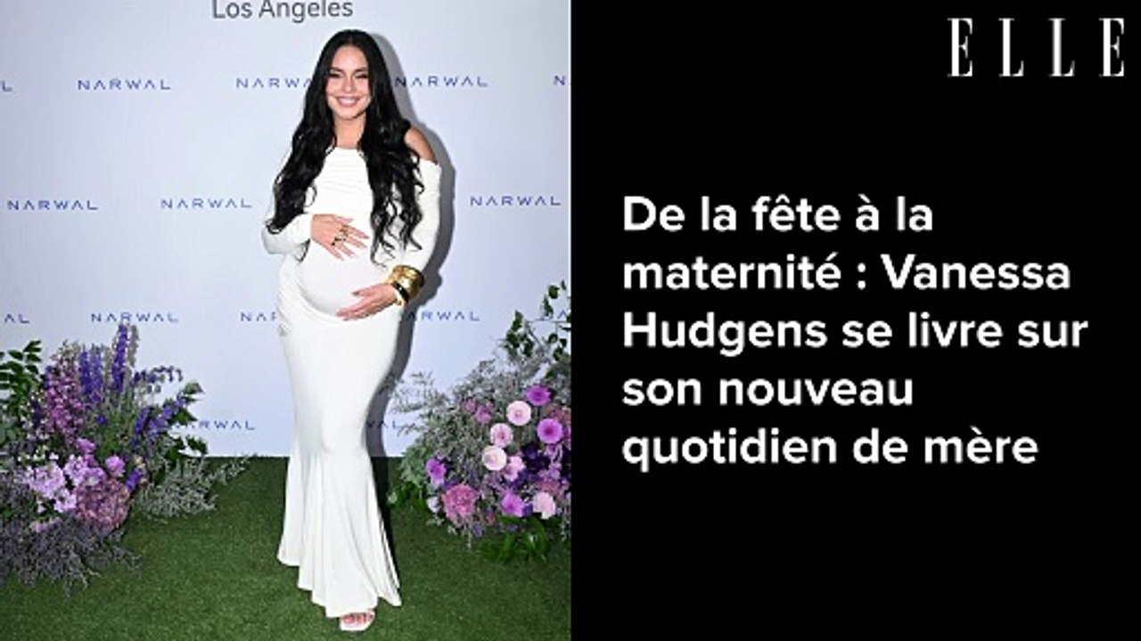 De la fête à la maternité : Vanessa Hudgens se livre sur son nouveau quotidien de mère