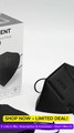 LEMENT KN95 Black Face Mask 😷 | 5-Layer Protection, Comfortable & Breathable Face Mask
