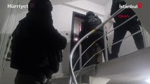 İstanbul'da DEAŞ operasyonundan görüntüler