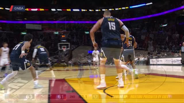 Nuggets - Jokić se blesse face au Heat