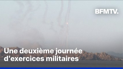 La Chine tire des roquettes lors de ses manœuvres dans le détroit de Taïwan