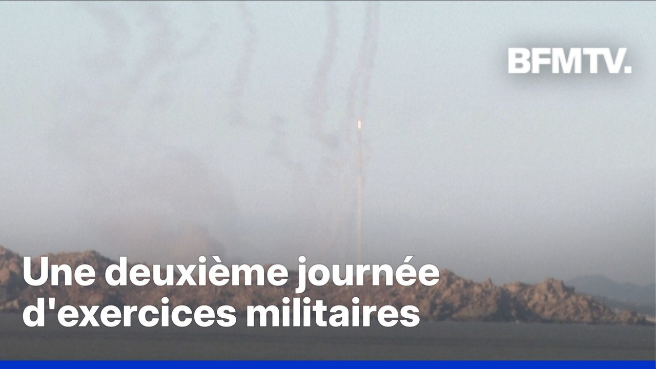La Chine tire des roquettes lors de ses manœuvres dans le détroit de Taïwan