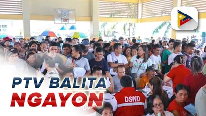 DSWD, patuloy sa pamamahagi ng tulong sa mga nasalanta ng mga nagdaang Bagyo