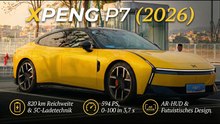 Xpeng P7 (2026): Elektro-Sportlimousine auf Tesla Model S Niveau