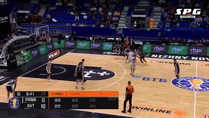 Malik Newman Highlights 25 Pts, 5 Ast vs Nizhny Novgorod 15.12.2025