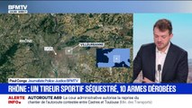 Villeurbanne: un tireur sportif séquestré, dix armes dérobées