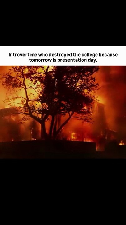 Introverts vs Presentation Day 💀 John Wick Meme