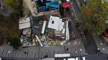 Şişli'de 25 kişinin zehirlendiği restoran yıkıldı