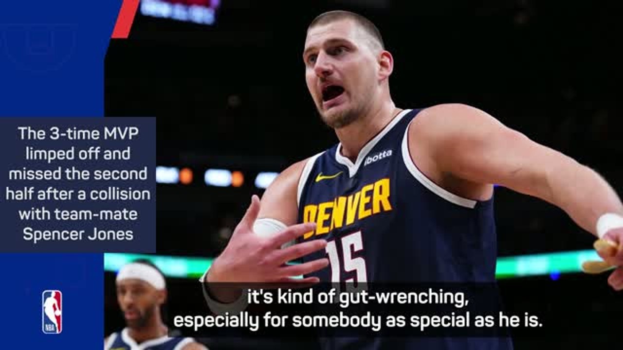 Nuggets sweat over ‘gut-wrenching’ Jokic injury