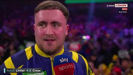 Littler aux fans qui l'ont hué : « Vous payez ma prime » - Fléchettes - Championnat du monde