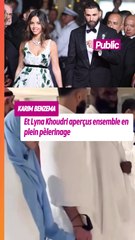 Karim Benzema et Lyna Khoudri aperçus ensemble en plein pèlerinage