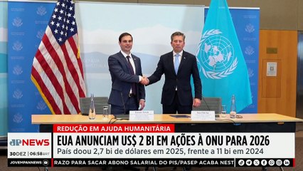EUA anunciam redução bilionária em ações à ONU para 2026