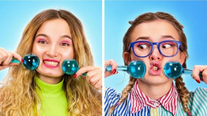 Ma SŒUR me COPIE ! 💅 Intello vs Populaire : Le relooking ultime à l'université