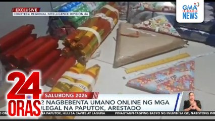 Mga nakumpiskang ilegal na paputok, sinira o inilubog sa tubig ng CALABARZON police | 24 Oras