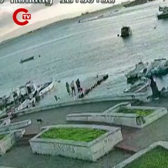 Pendik’te vicdanları sızlatan olay Kediye tekme atıp denize fırlattı