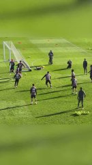 El detalle de calidad de Vinicius en el rondo