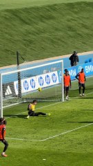 El espectacular taconazo de Vinicius para un golazo de Álvaro Carreras