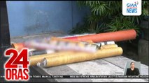 Pinagtagpi-tagping maliliit na basyo ng inumin, nabistong improvised boga na gawa ng mga bata | 24 Oras