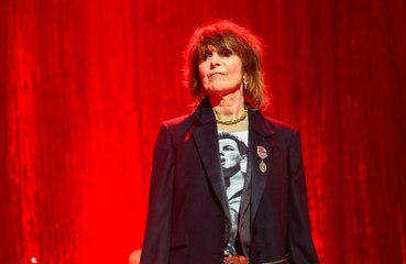 Chrissie Hynde insisted 'only a moron could disagree' with her appeal asking for regular gig-goers to move away from the front of the stage