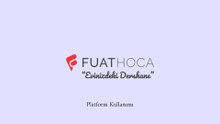 fuathoca.net || Platform Tanıtımı