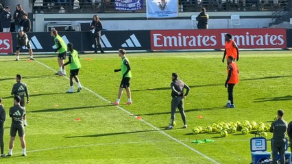 La intensidad de Xabi con los jugadores en el entrenamiento: alucinen porque no para