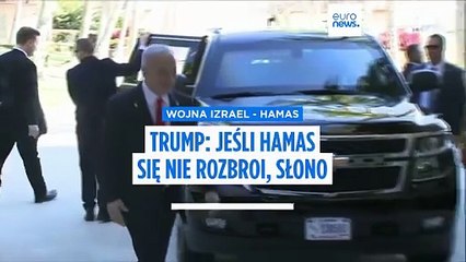Trump po rozmowach z Netanjahu: Hamas ma krótki czas na rozbrojenie, inaczej "będzie piekło"