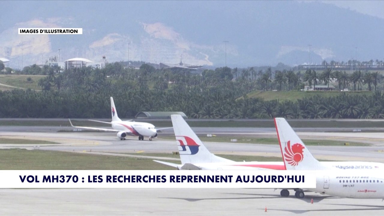 Vol MH370 de la Malaysia Airlines : les recherches reprennent