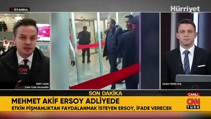 Mehmet Akif Ersoy’dan etkin pişmanlıktan faydalanma talebi