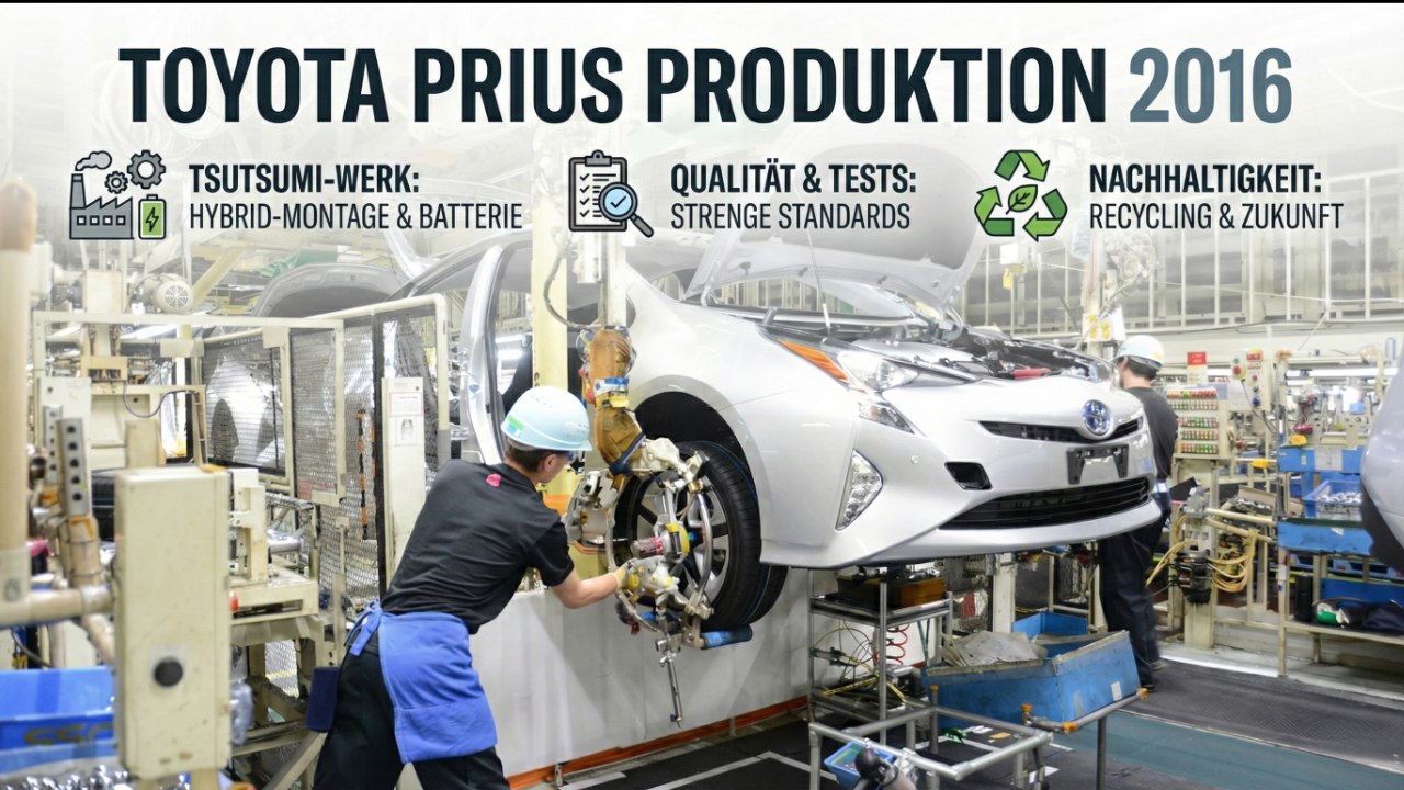 Toyota Prius Fertigung Japan – Technik, Tests & Nachhaltigkeit