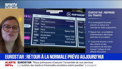 Panne de l'Eurostar: "L'incident n'est pas lié à la compagnie ferroviaire mais bien à la route ferroviaire", explique Maria Lee, experte en transports et rail pour Sia partners