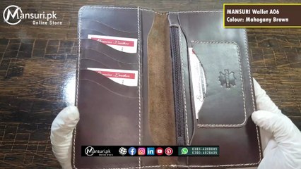 Mansuri Wallet A06 | Reasonable price | Genuine Leather Wallets