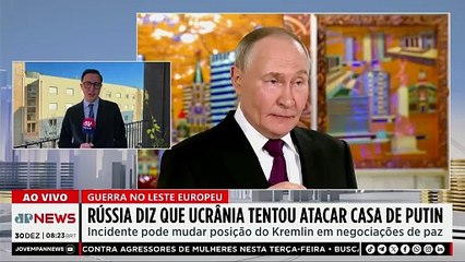Rússia acusa Ucrânia de tentar atacar casa de Putin; Cioccari e Piperno analisam