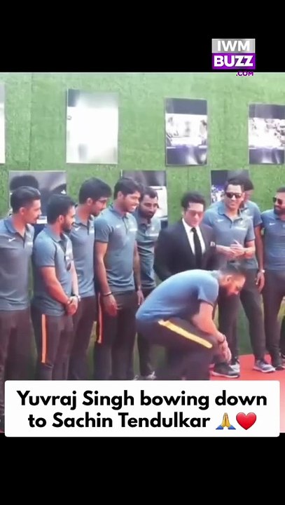A timeless moment capturing the deep bond between Yuvraj Singh and Sachin Tendulkar