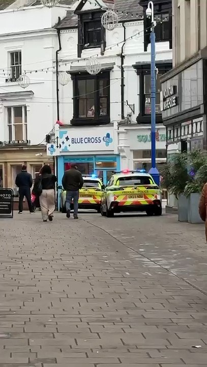 Police respond to abusive behaviour call in Abergavenny