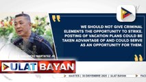 PNP: Holiday vacation, huwag munang i-post sa social media para sa seguridad