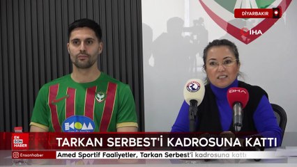Amed Sportif Faaliyetler, Tarkan Serbest'i kadrosuna kattı