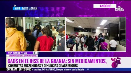 Zelaya: Hay suficiente medicamento, el medicamento no se acabará.