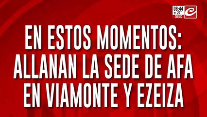 La Justicia acorrala a la AFA: allanamientos en Viamonte, Ezeiza y la casa de Javier Faroni