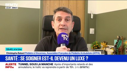 "On est sous-payés et maltraités par les instances": Christophe Batard, pédiatre à Vincennes, revient sur l'augmentation des consultations des professionnels de santé