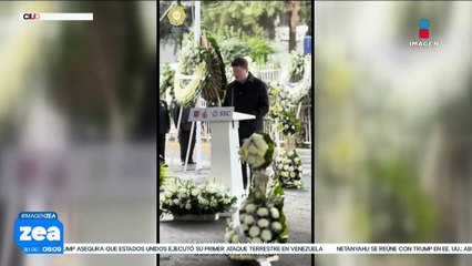 Rinden homenaje póstumo al policía que perdió la vida al frustrar un robo en Álvaro Obregón