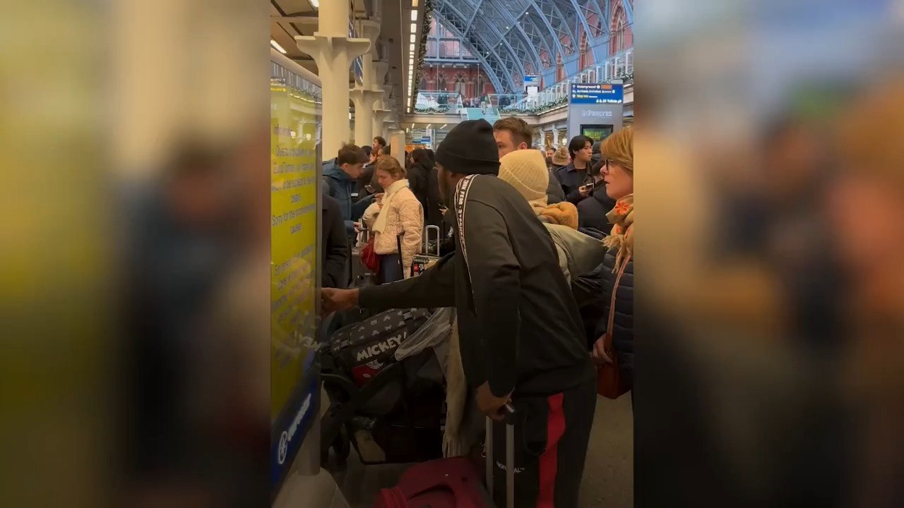 Eurostar axes all London St Pancras trains amid Channel Tunnel chaos