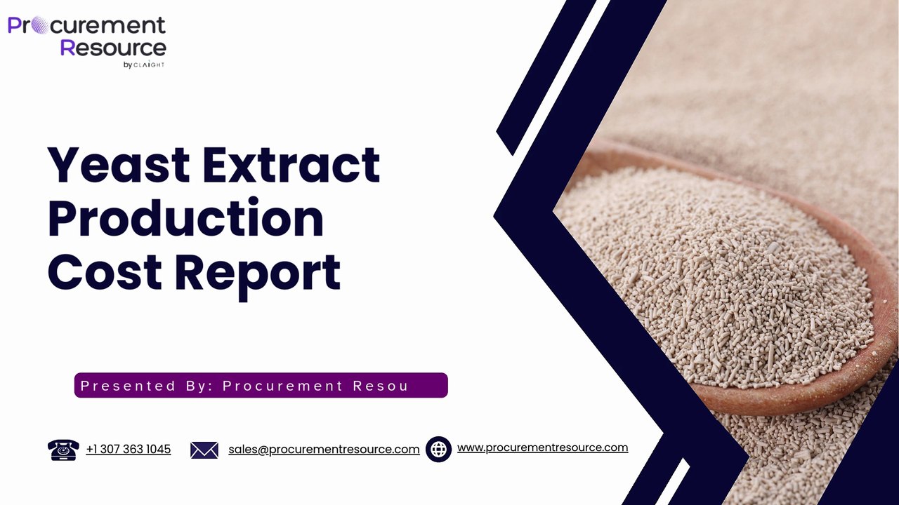 Yeast Extract Production Cost