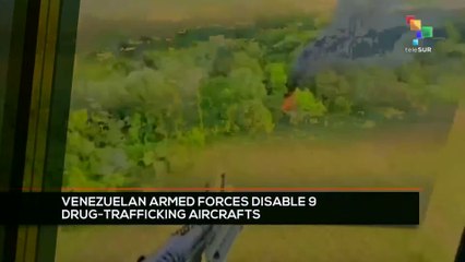 FTS 8:30 30-12: Venezuelan Armed Forces disable 9 drug-trafficking aircrafts