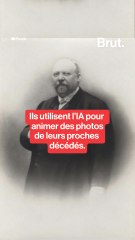 Ils utilisent l'IA pour animer des photos de leurs proches décédés.