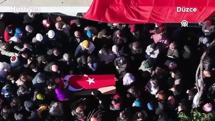 Şehit Turgut Külünk, son yolculuğuna uğurlandı