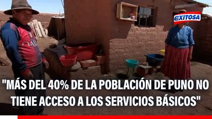 Diana Pasaca: "Más del 40% de la población de Puno no tiene acceso a los servicios básicos"