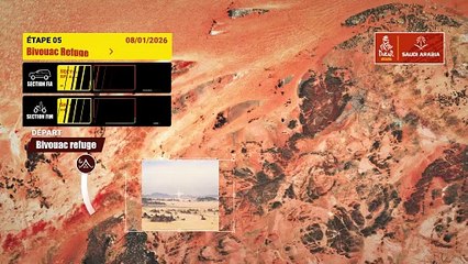 Dakar 2026 : Le Parcours de la 5e étape - Rallye raid - Dakar