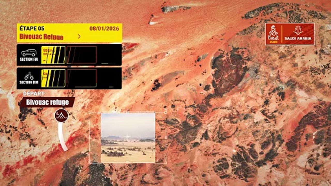 Dakar 2026 : Le Parcours de la 5e étape - Rallye raid - Dakar